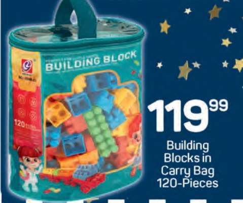 Building Blocks in Carry Bag