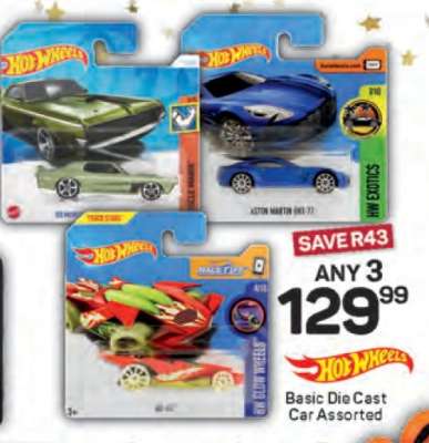 Basic Die Cast Car Assorted