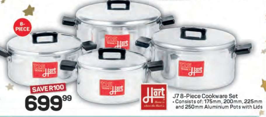 J7 8-Piece Cookware Set