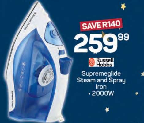 Russell Hobbs Supremeglide Steam and Spray Iron