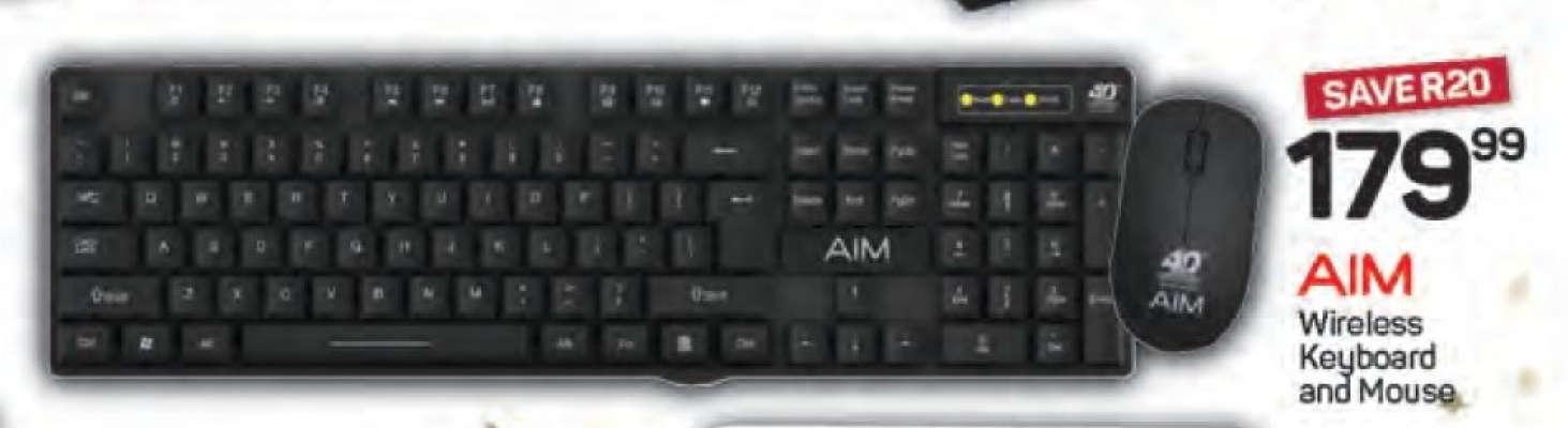 AIM Wireless Keyboard and Mouse