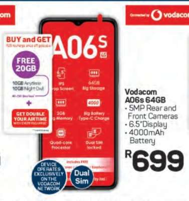 Vodacom A06s 64GB