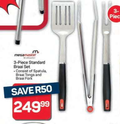 3-Piece Standard Braai Set
