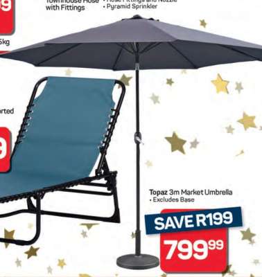 Topaz 3m Market Umbrella