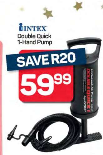 Intex Double Quick 1-Hand Pump