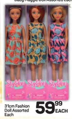 31cm Fashion Doll Assorted