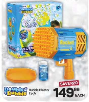 Double Bubble Bubble Blaster
