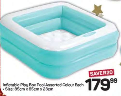 Inflatable Play Box Pool