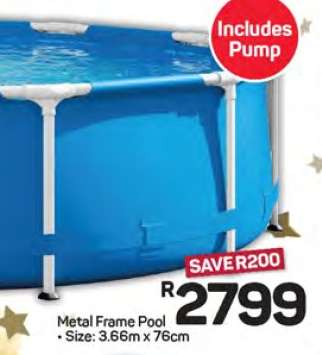 Metal Frame Pool