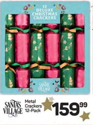 Metal Crackers 12-Pack