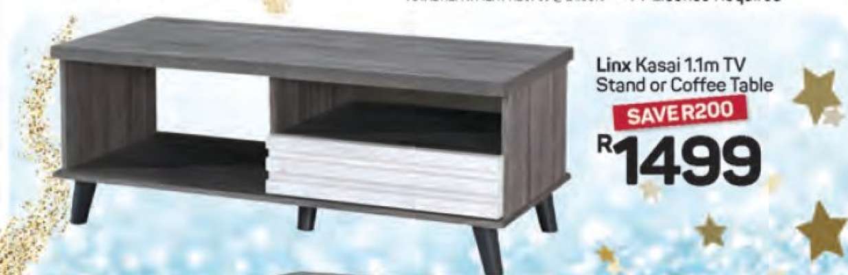 Linx Kasai 1.1m TV Stand or Coffee Table