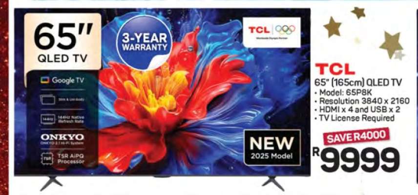 TCL 65" QLED TV