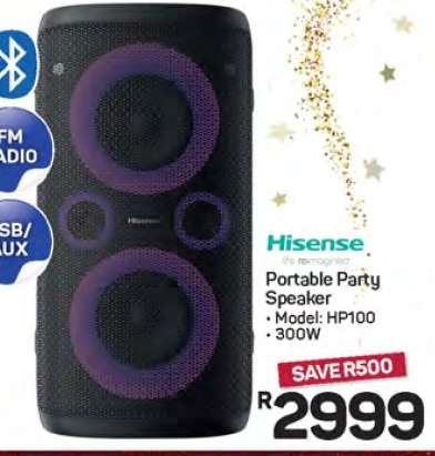 Hisense Portable Party Speaker