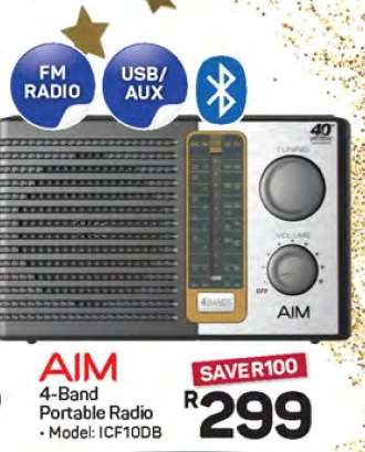 AIM 4-Band Portable Radio