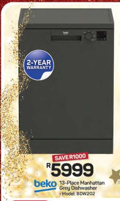Beko 13-Place Manhattan Grey Dishwasher