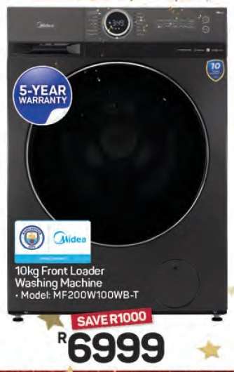 10kg Front Loader Washing Machine