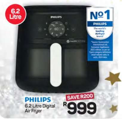 PHILIPS 6.2 Litre Digital Air Fryer