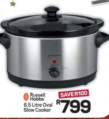Russell Hobbs 6.5 Litre Oval Slow Cooker