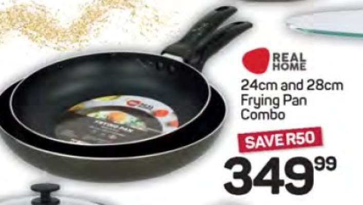 24cm and 28cm Frying Pan Combo