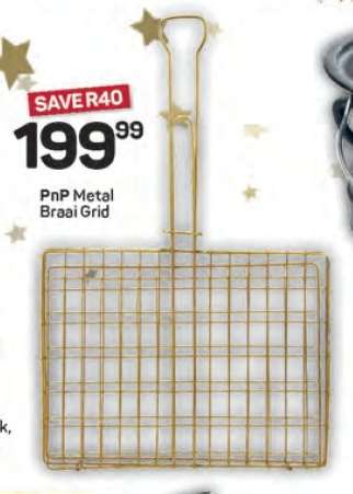 PnP Metal Braai Grid