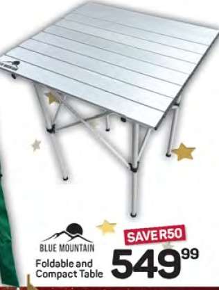 Blue Mountain Foldable and Compact Table