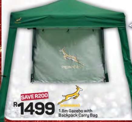 1.8m Gazebo with Backpack Carry Bag