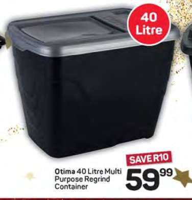 Otima 40 Litre Multi Purpose Regrind Container