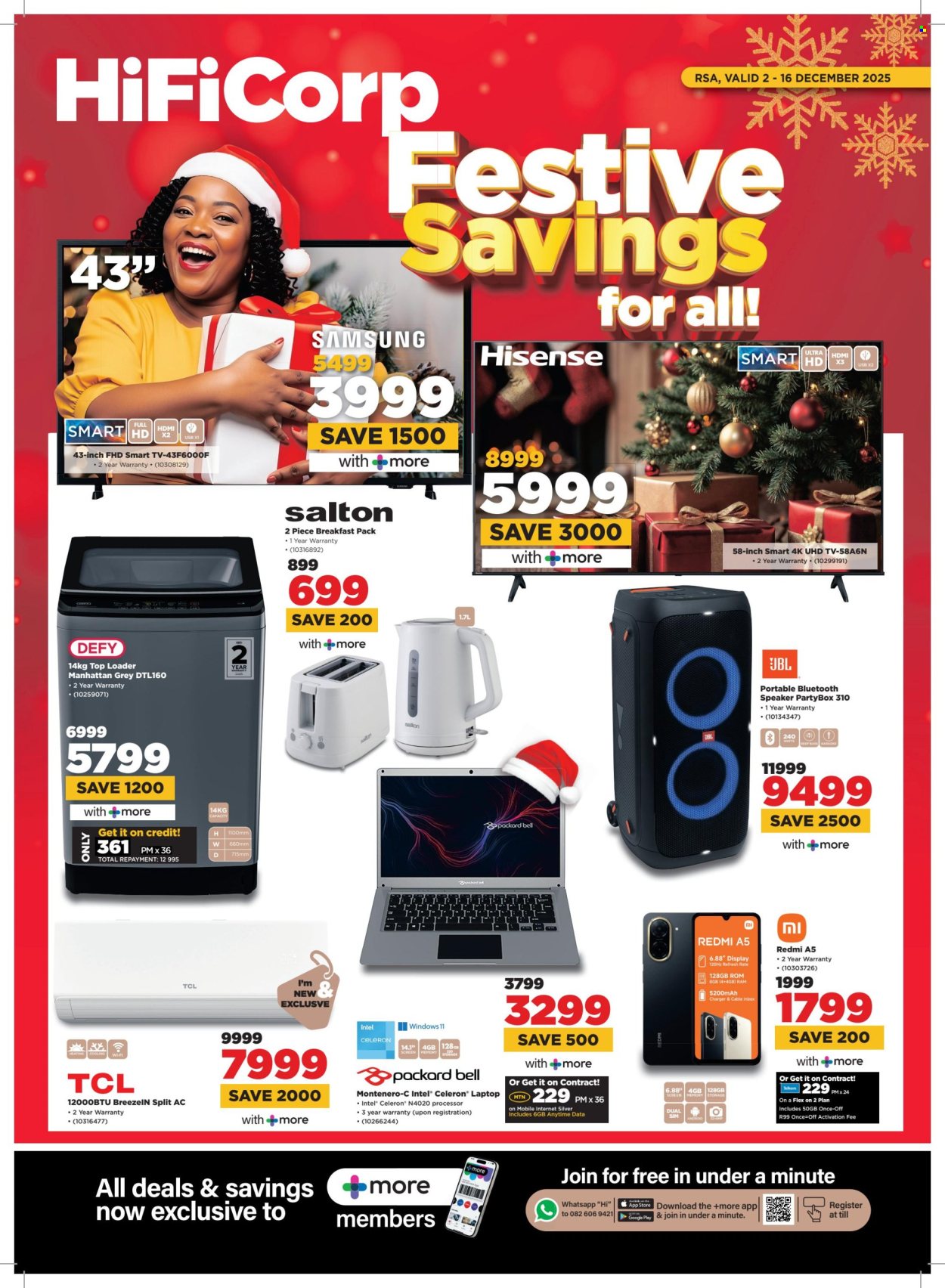 HiFi Corp specials - 02/12/2025 - 16/12/2025. Page 1