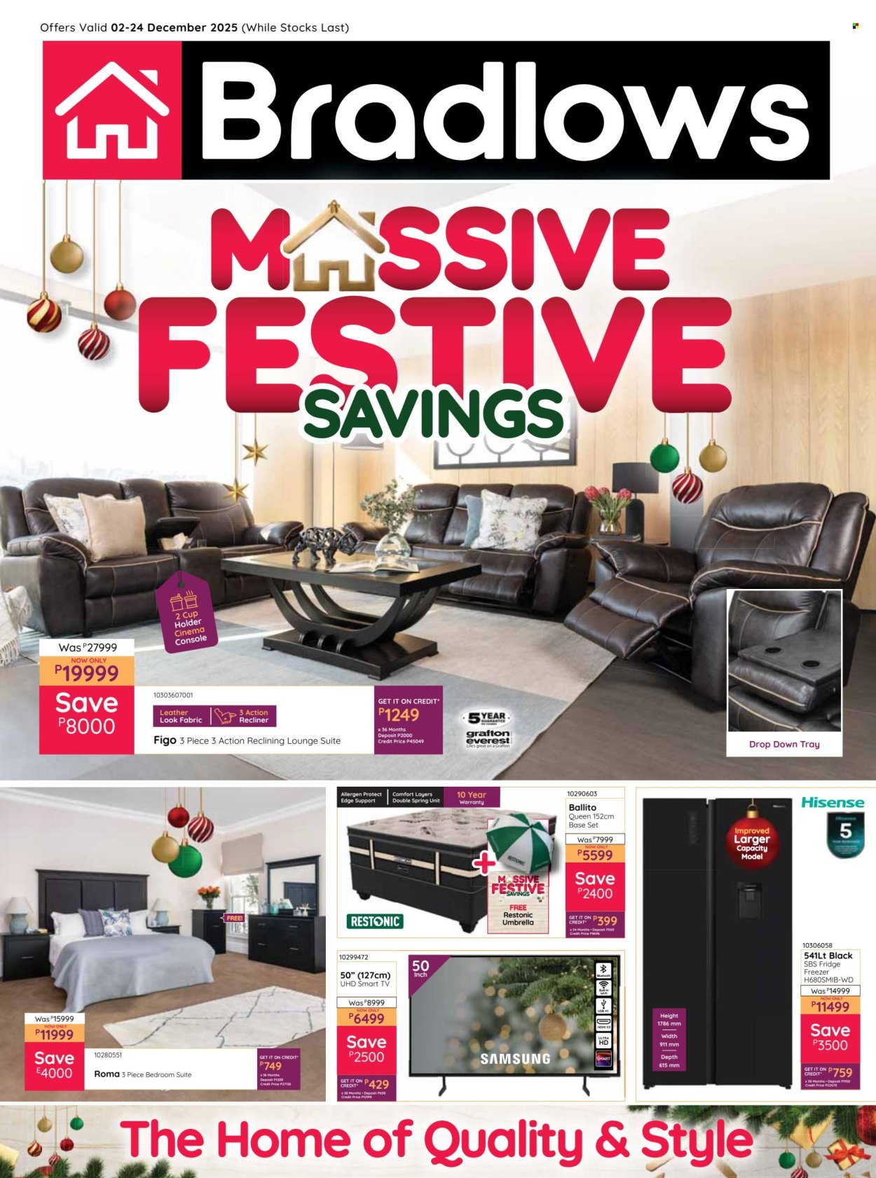 Bradlows specials - 02/12/2025 - 24/12/2025. Page 1