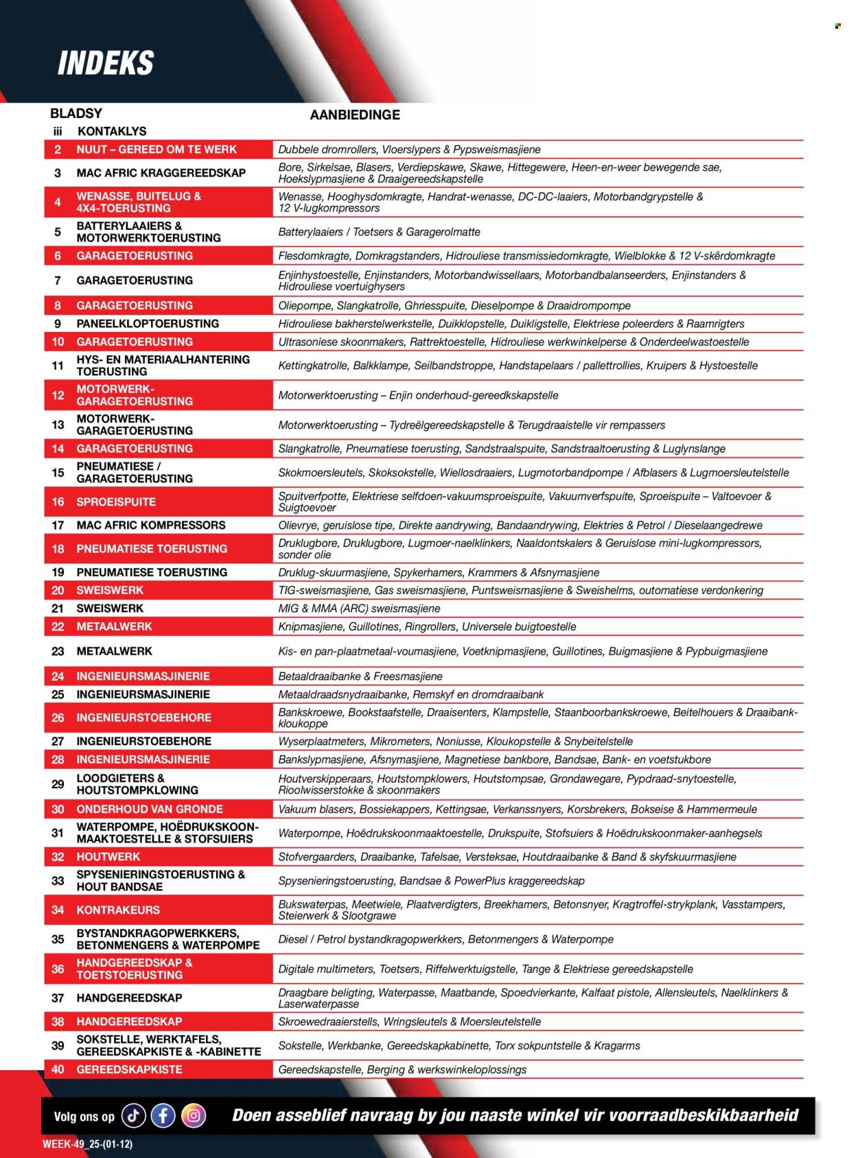Adendorff Machinery Mart specials - 01/12/2025 - 31/12/2025. Page 2