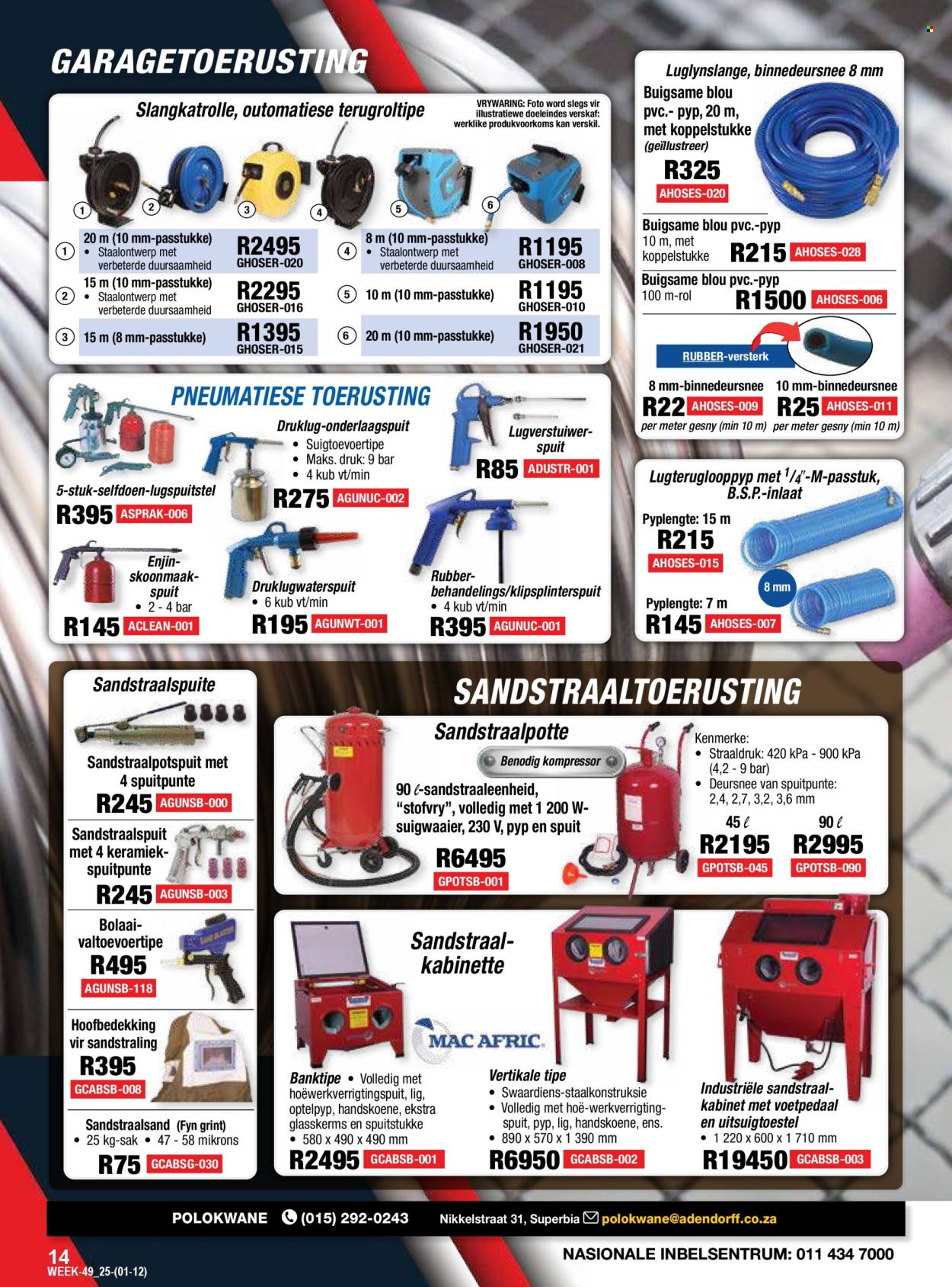 Adendorff Machinery Mart specials - 01/12/2025 - 31/12/2025. Page 16