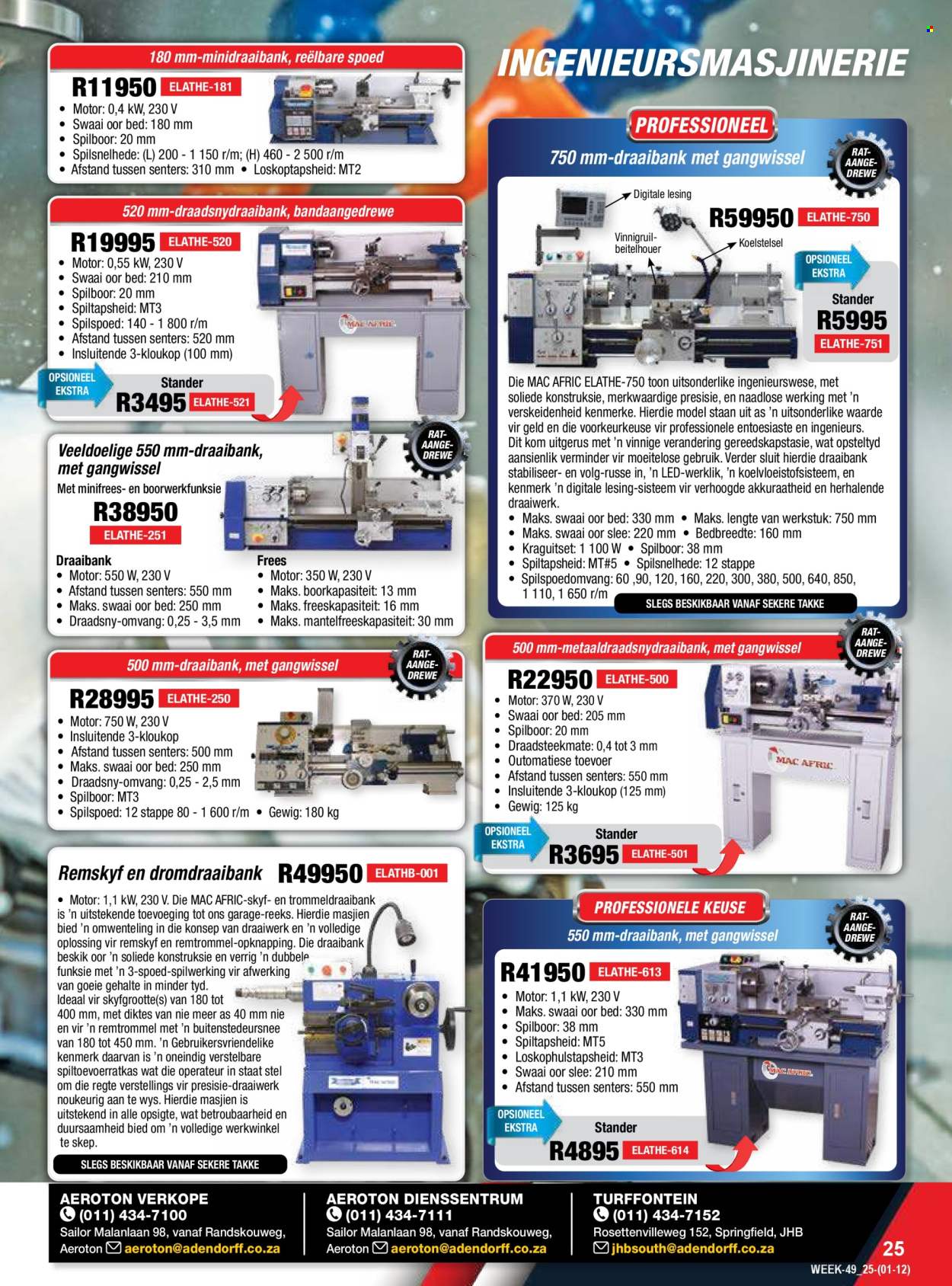 Adendorff Machinery Mart specials - 01/12/2025 - 31/12/2025. Page 27