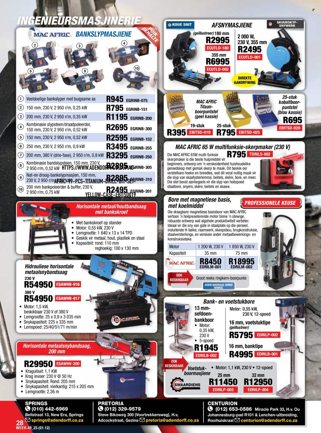 Adendorff Machinery Mart specials - 01/12/2025 - 31/12/2025. Page 30