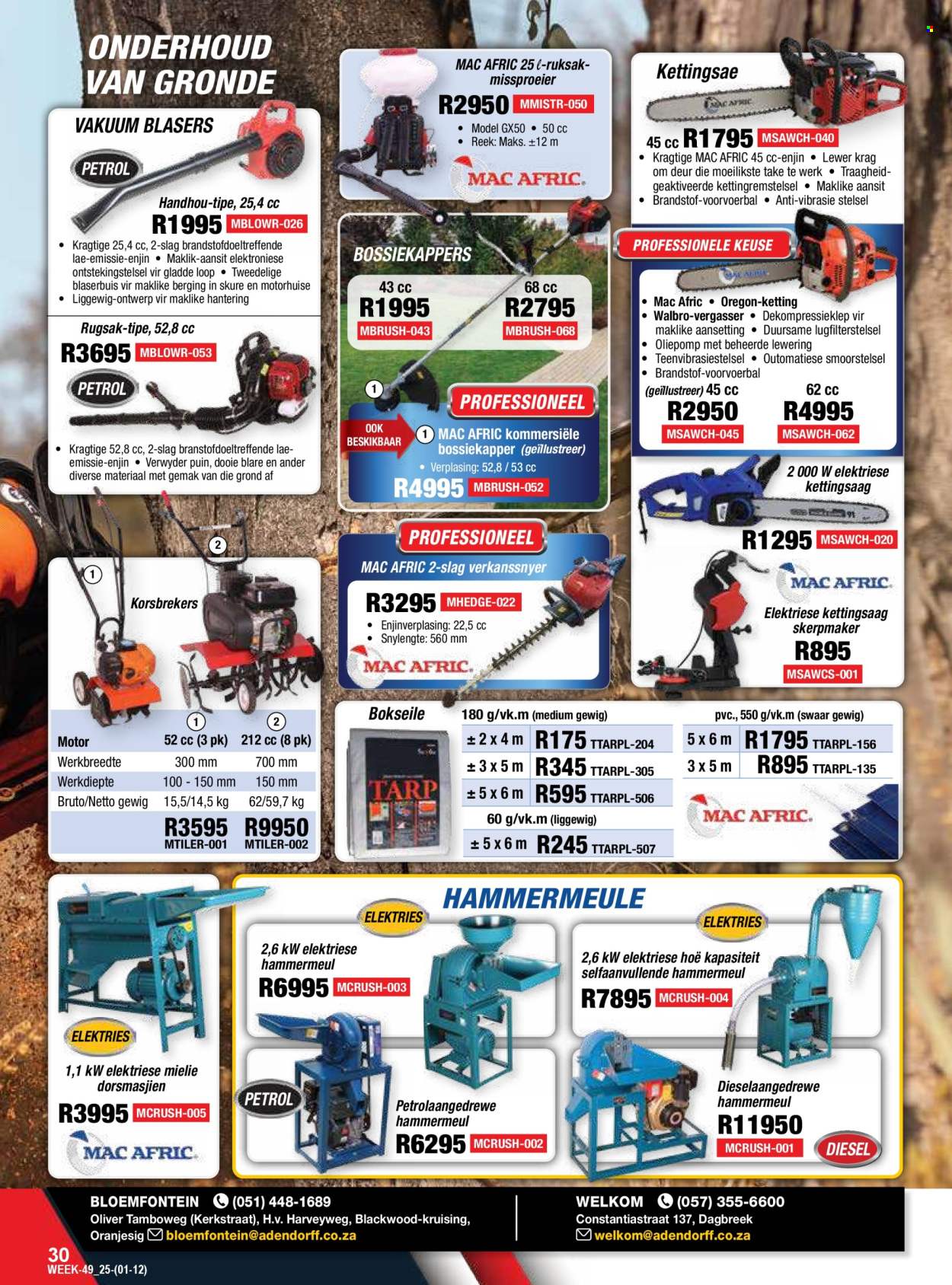 Adendorff Machinery Mart specials - 01/12/2025 - 31/12/2025. Page 32