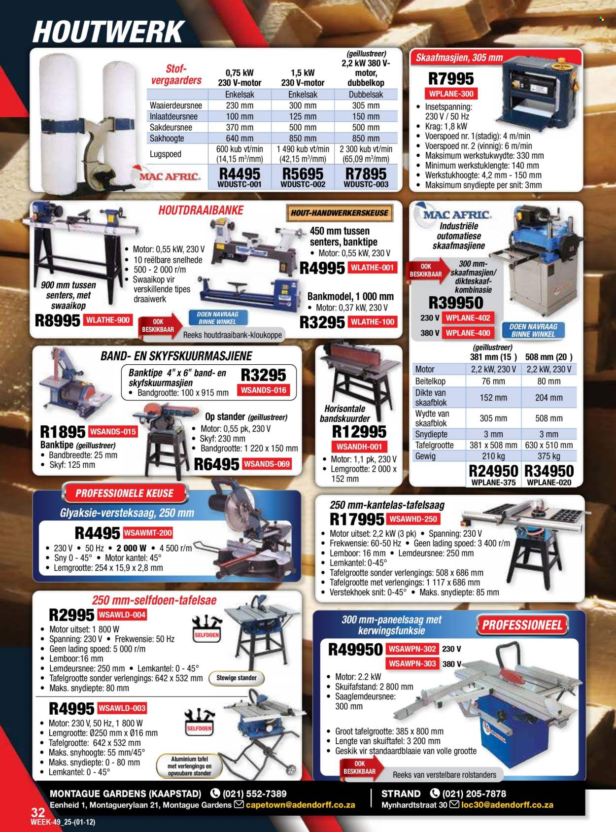 Adendorff Machinery Mart specials - 01/12/2025 - 31/12/2025. Page 34