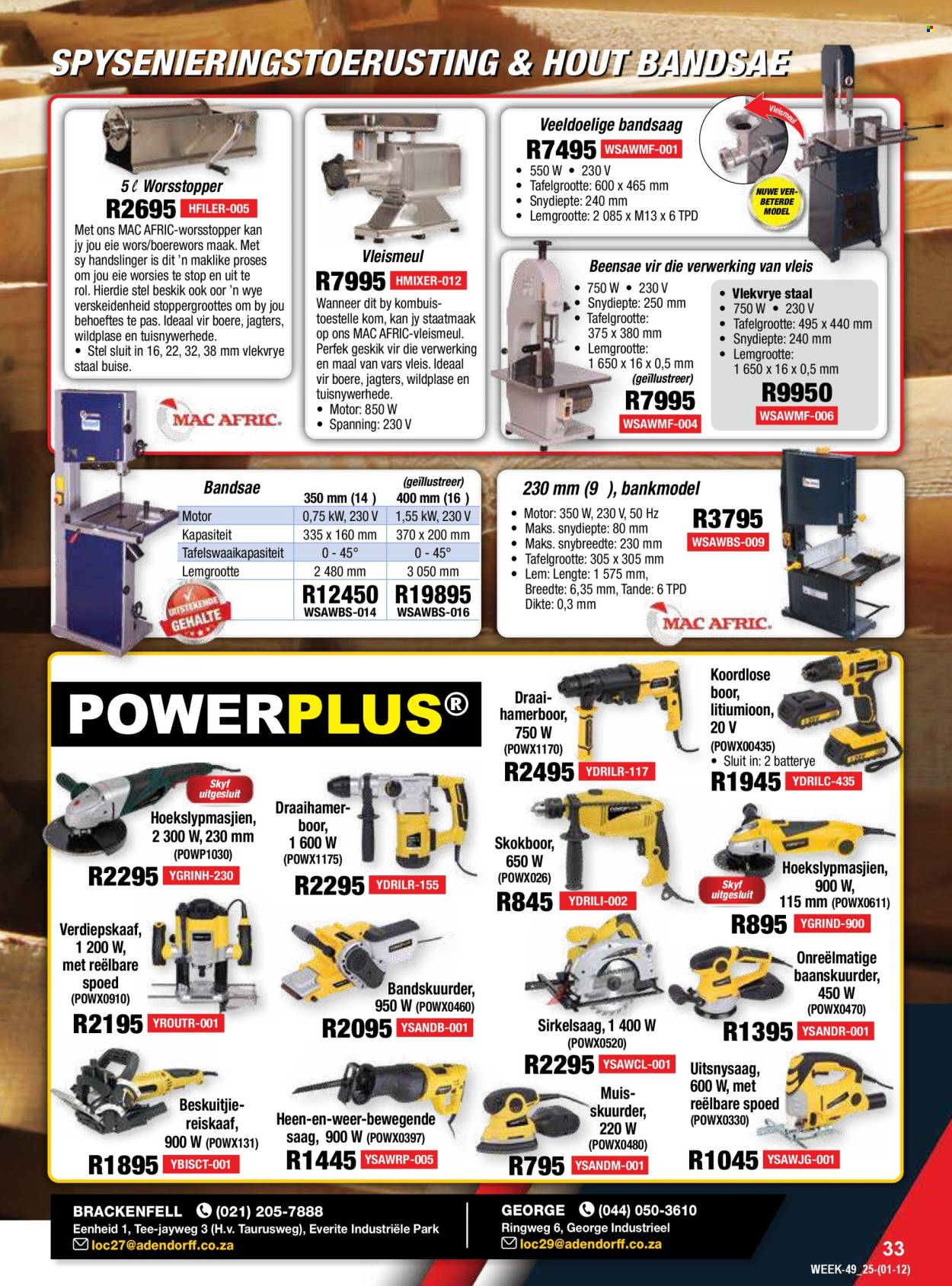 Adendorff Machinery Mart specials - 01/12/2025 - 31/12/2025. Page 35