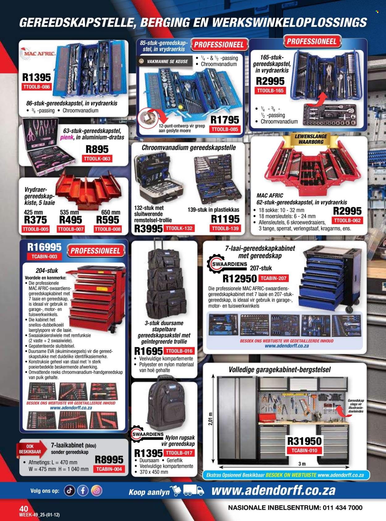 Adendorff Machinery Mart specials - 01/12/2025 - 31/12/2025. Page 42