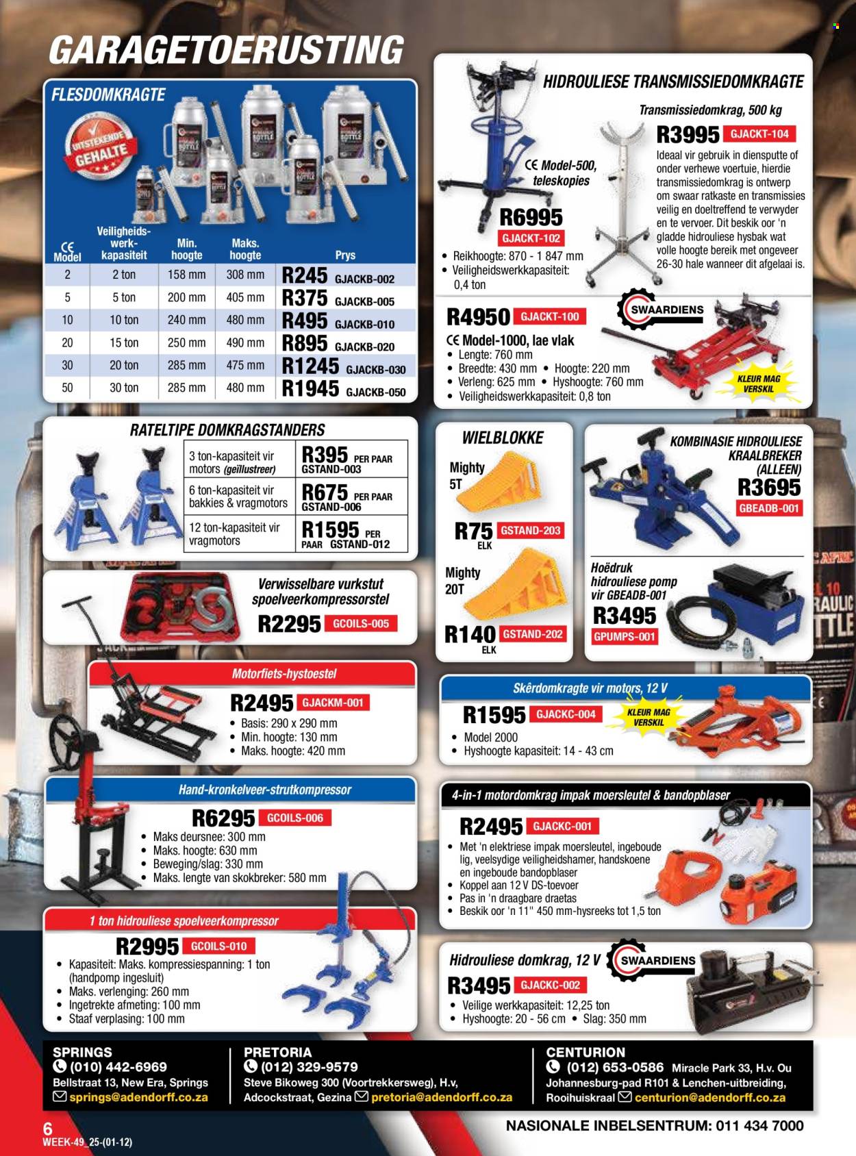 Adendorff Machinery Mart specials - 01/12/2025 - 31/12/2025. Page 8