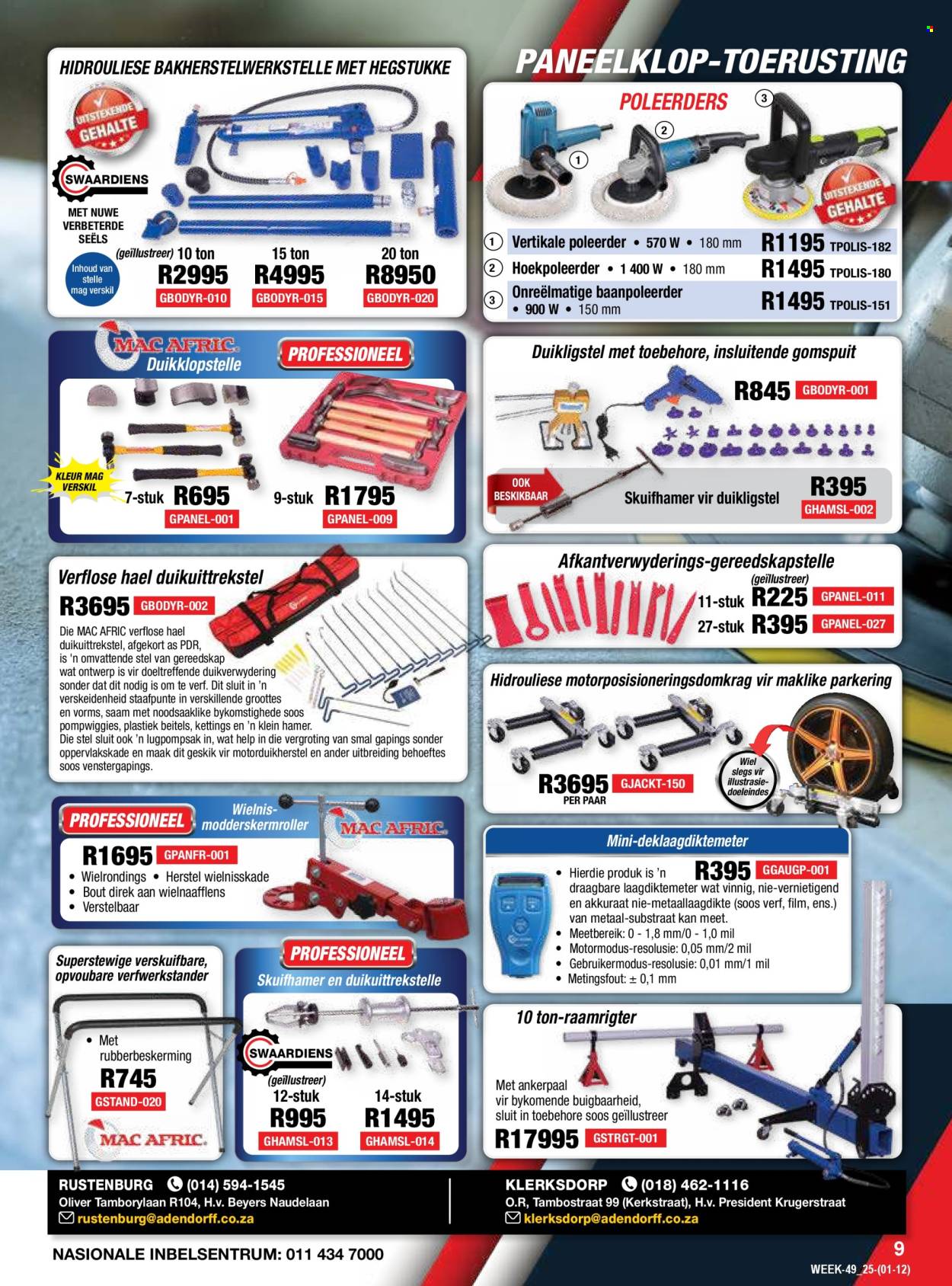 Adendorff Machinery Mart specials - 01/12/2025 - 31/12/2025. Page 11