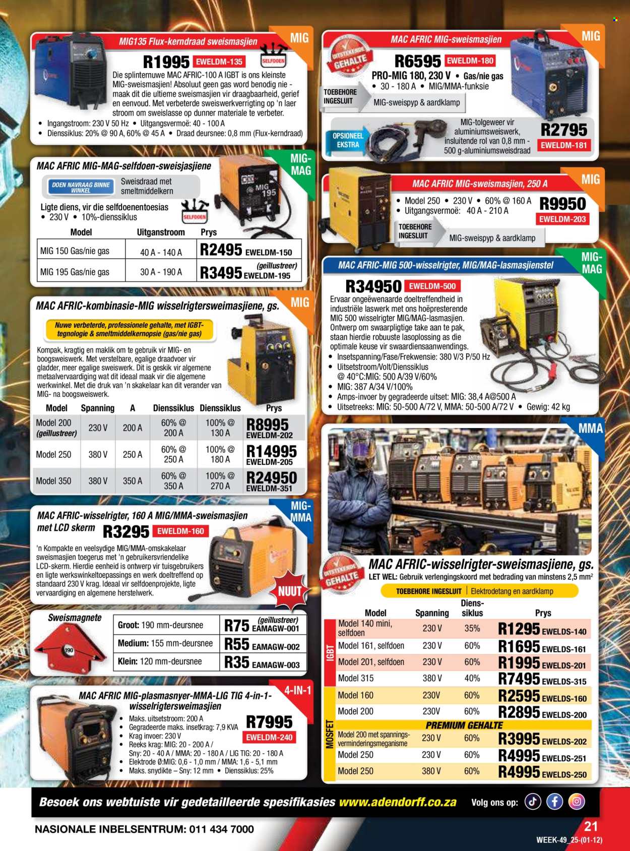 Adendorff Machinery Mart specials - 01/12/2025 - 31/12/2025. Page 23