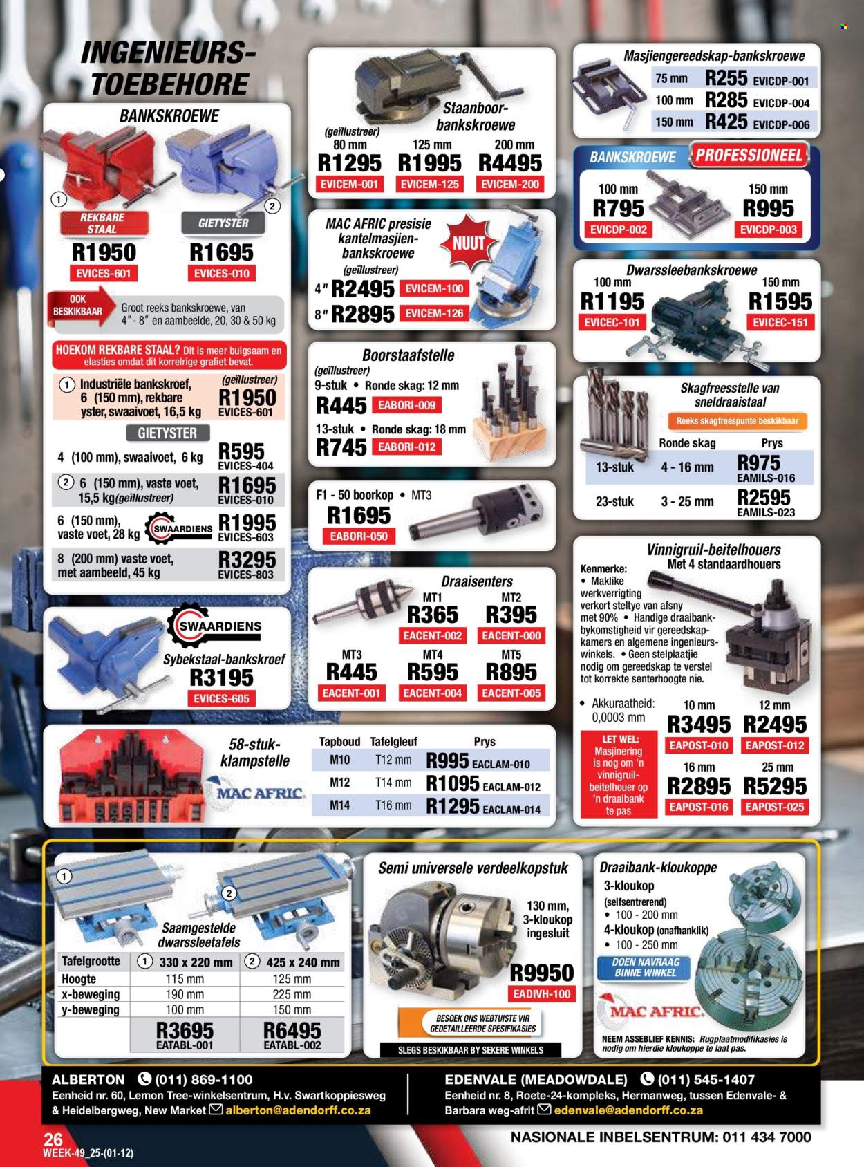 Adendorff Machinery Mart specials - 01/12/2025 - 31/12/2025. Page 28