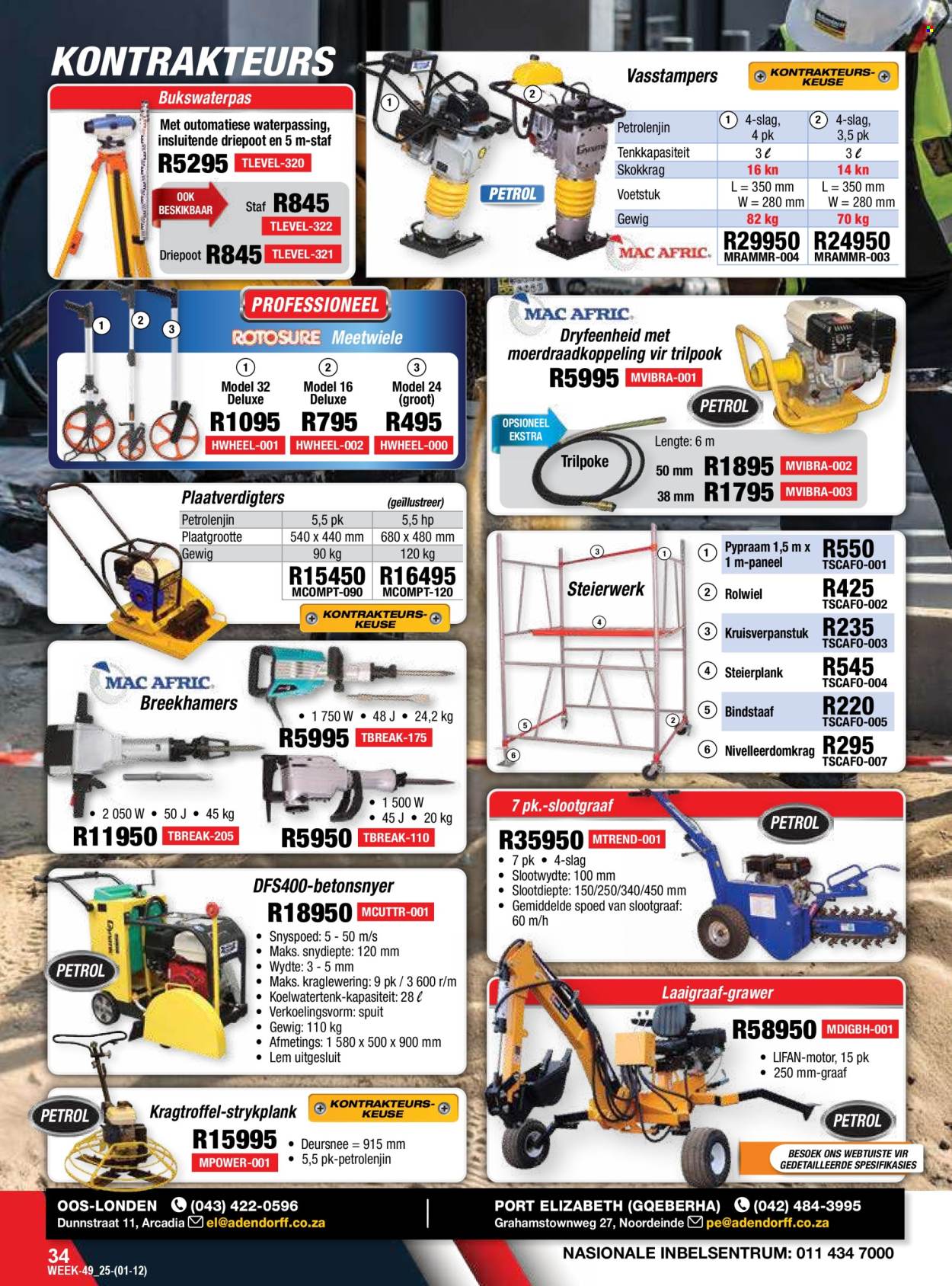Adendorff Machinery Mart specials - 01/12/2025 - 31/12/2025. Page 36