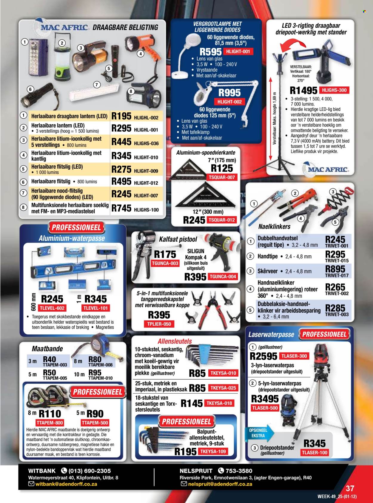 Adendorff Machinery Mart specials - 01/12/2025 - 31/12/2025. Page 39