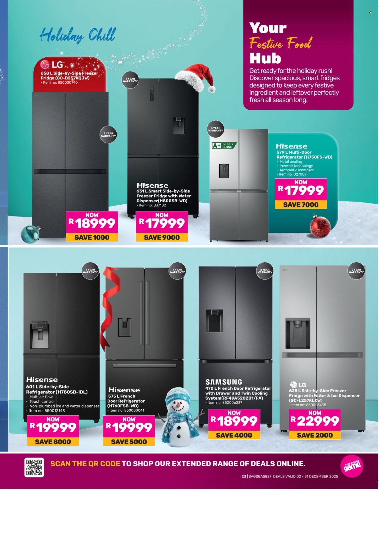 Game specials - 02/12/2025 - 31/12/2025. Page 23