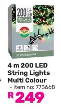 4 m 200 LED String Lights Multi Colour