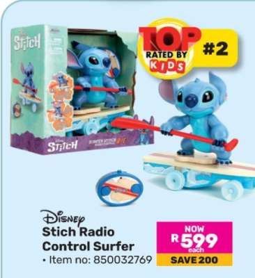 Disney Stich Radio Control Surfer