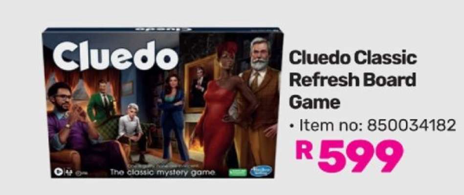 Cluedo Classic Refresh Board Game