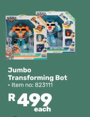 Jumbo Transforming Bot