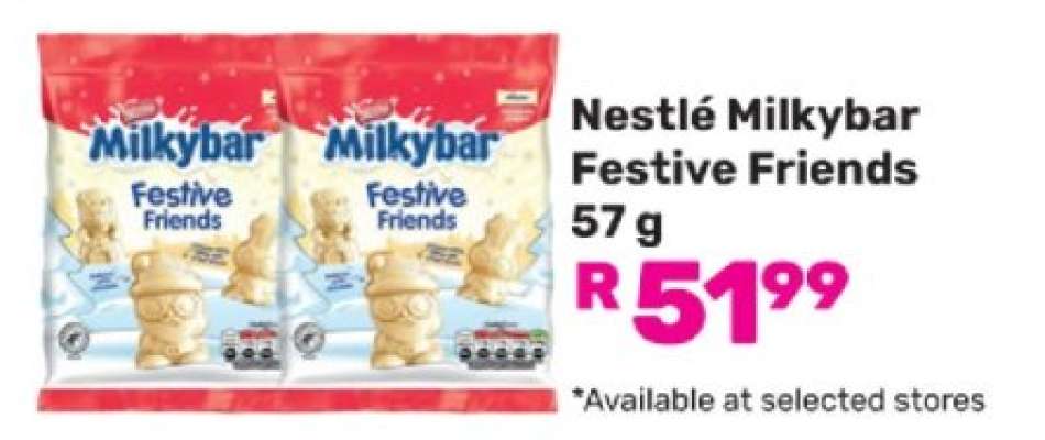 Nestlé Milkybar Festive Friends