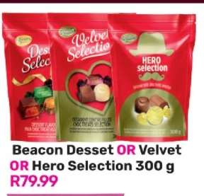 Beacon Dessert OR Velvet OR Hero Selection